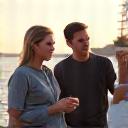 Business team on a yacht for a corporate retreat